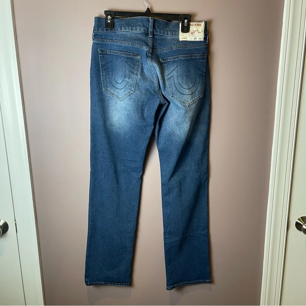 True Religion Ricky Relaxed Straight Jeans 30
